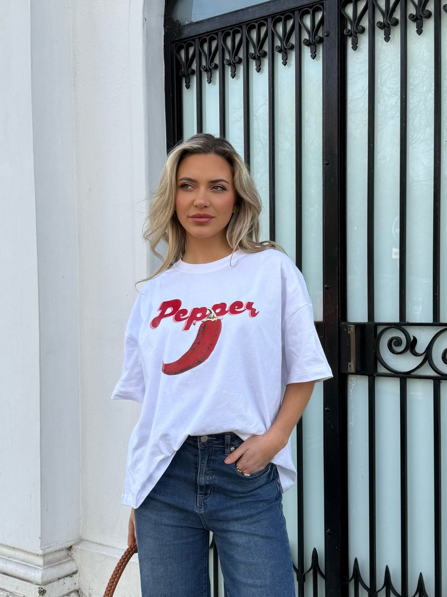 Pepper Girls Club Pepper Chilli Oversized Tee