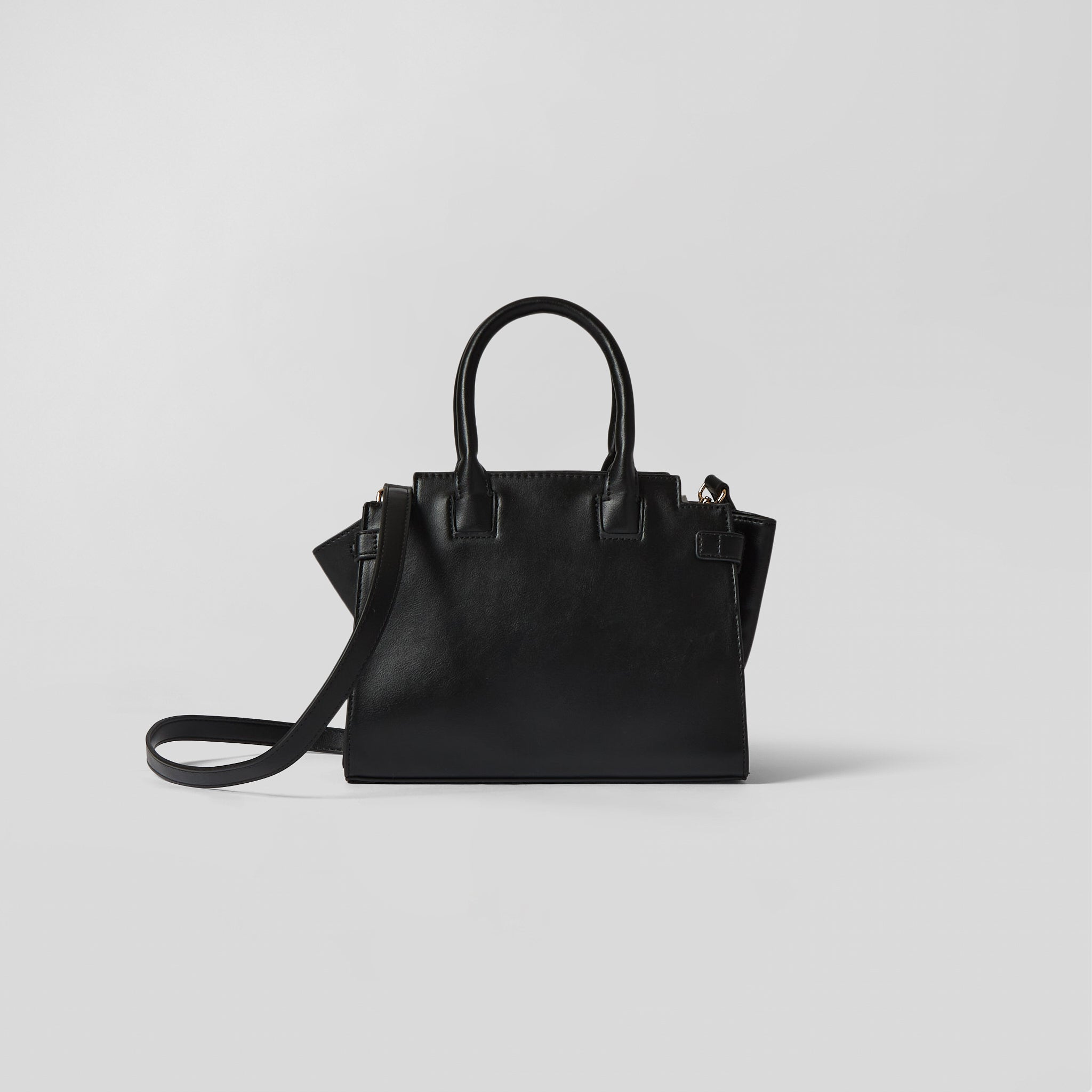 Girls black tote bag sale